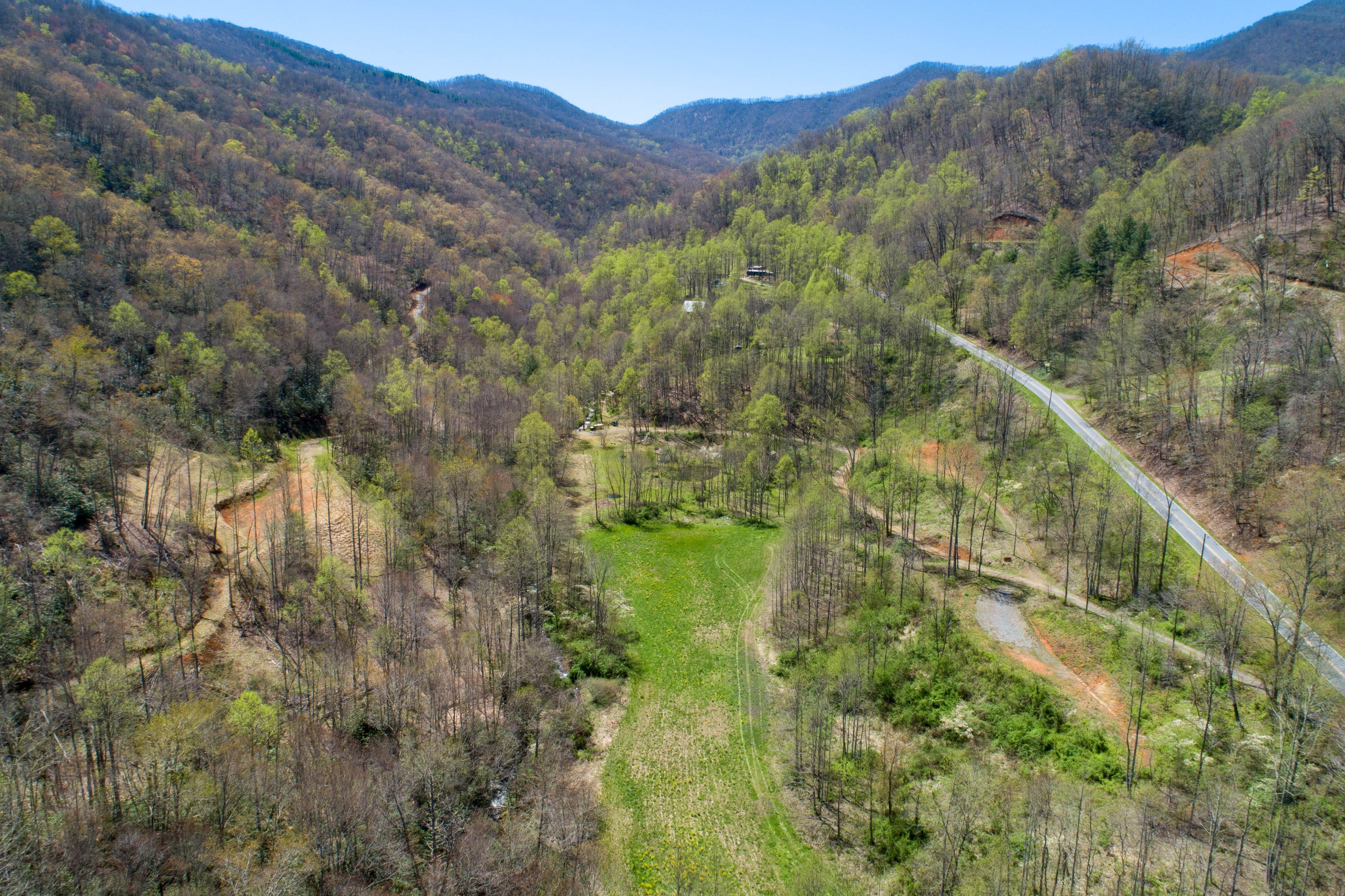 This 135 acre tract includes 4400 feet of bold Tilley Creek frontage.