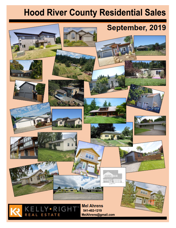Hood River County Home Sales in September 2019