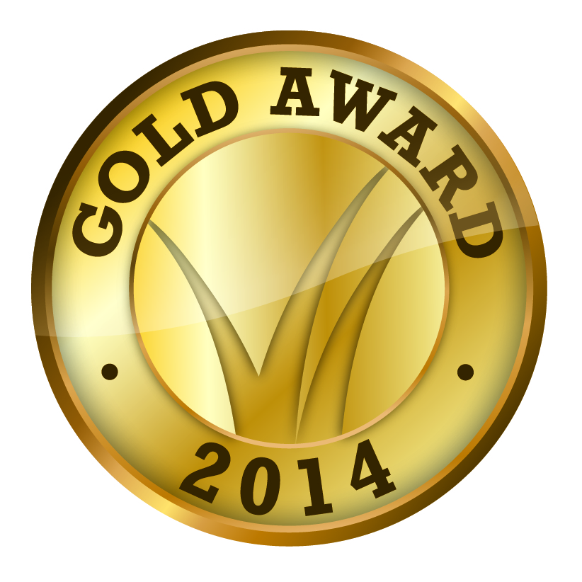 DJ Zurbriggen recognized with the 2014 Gold Award