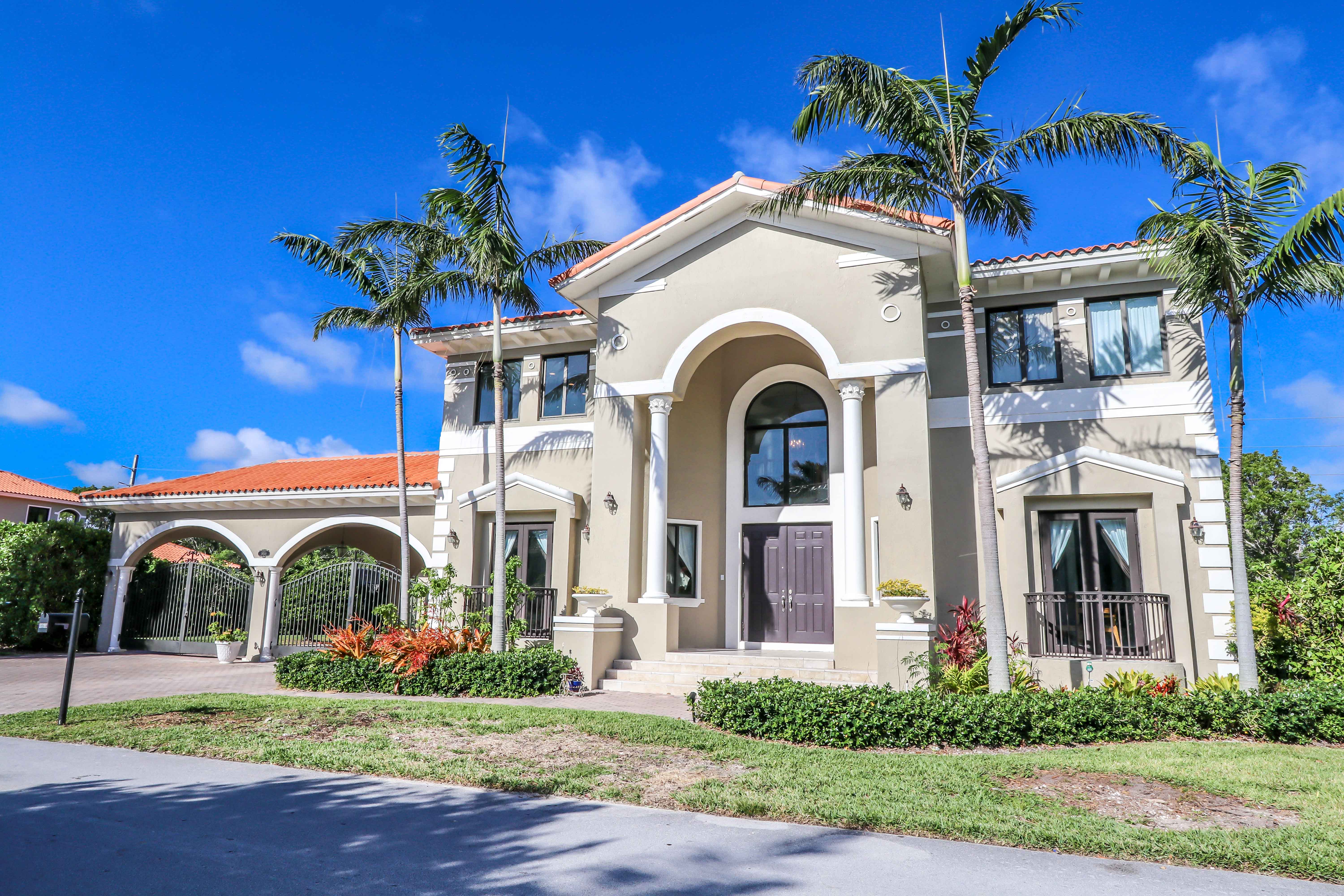 Gated Cutler Cay Mansion for Sale