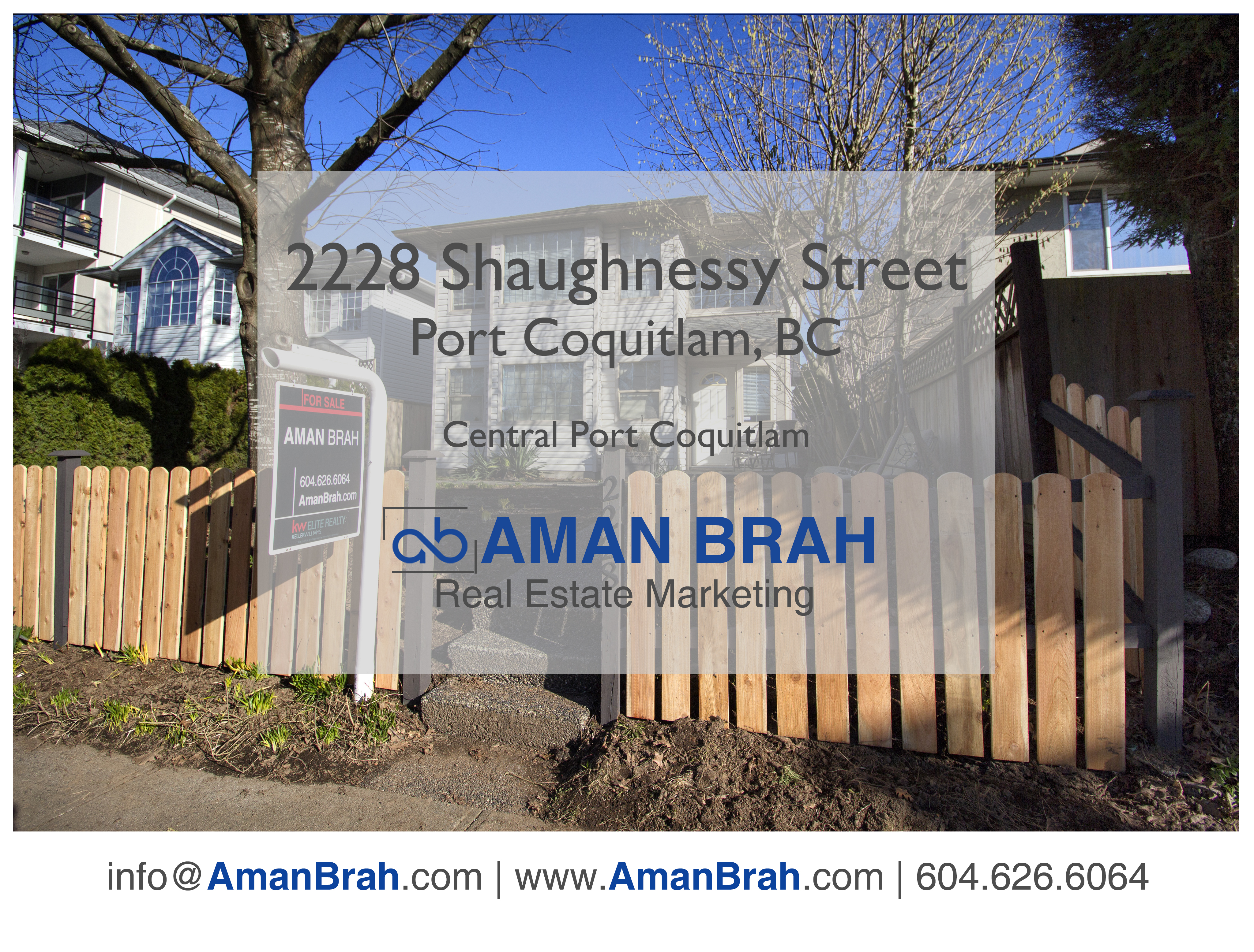 2228 Shaughnessy Street, Port Coquitlam - Central Port Coquitlam