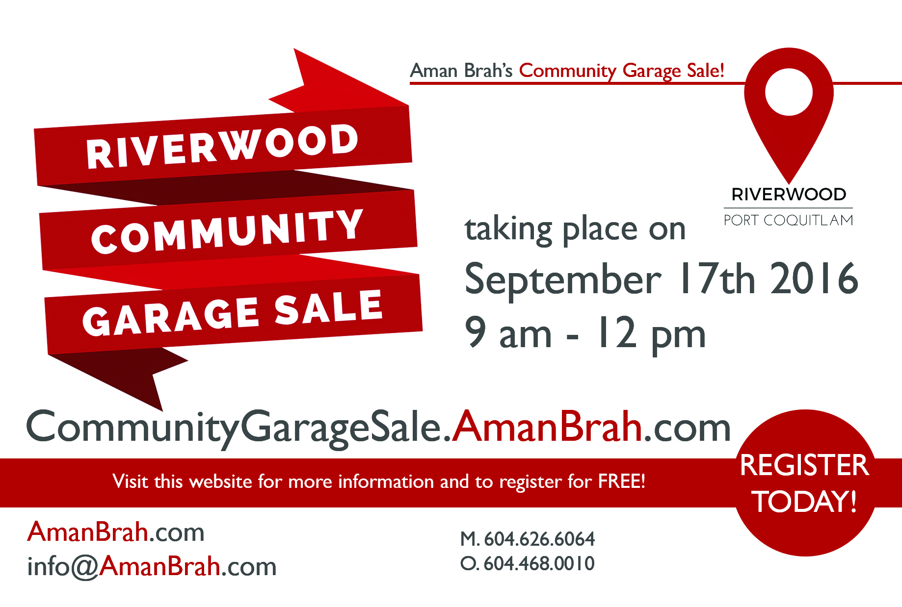 Riverwood Community Garage Sale 2016