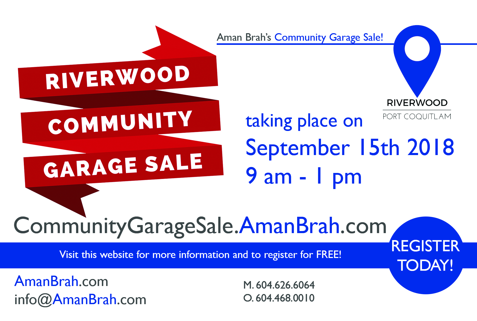 Community Garage Sale 2018