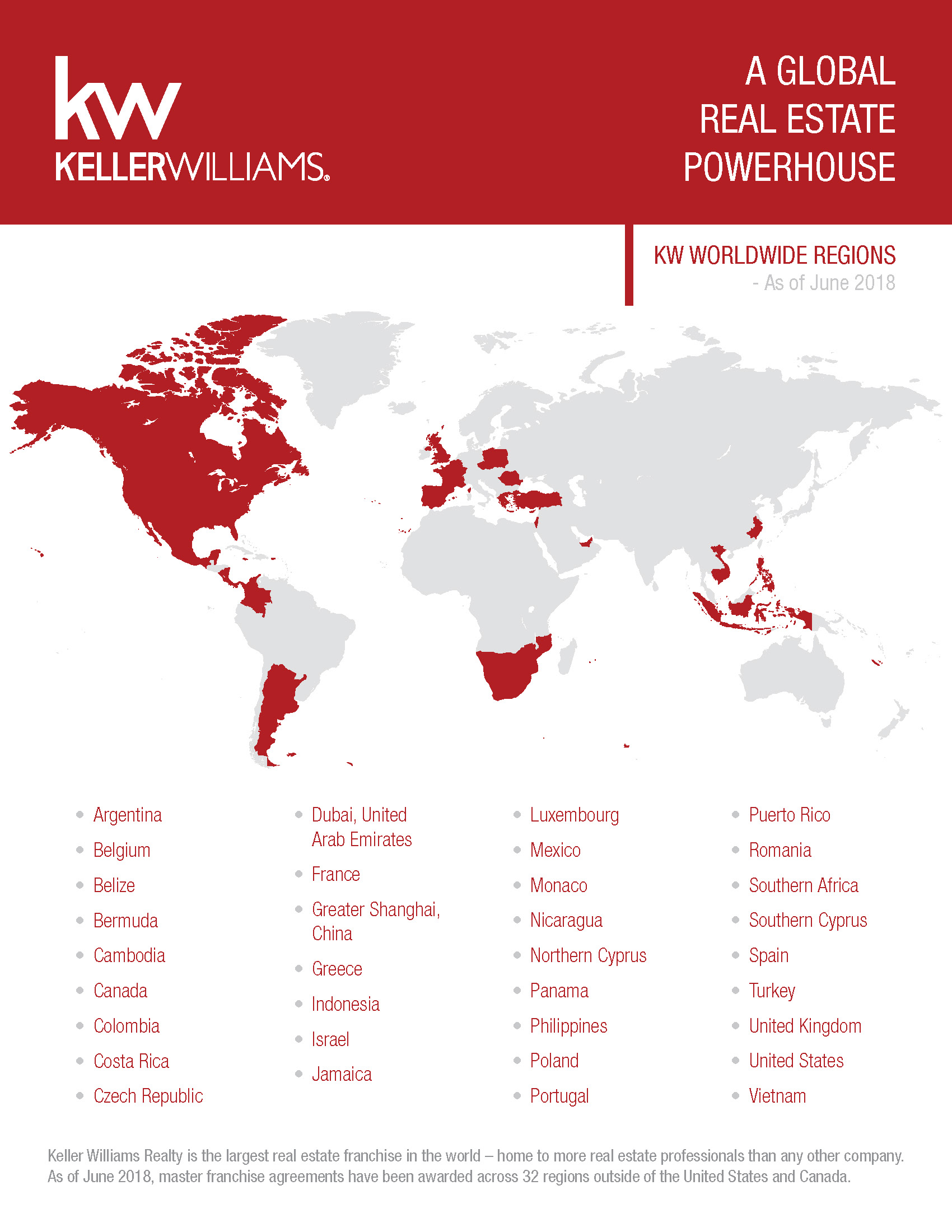 Keller Williams continues to grow around the world!