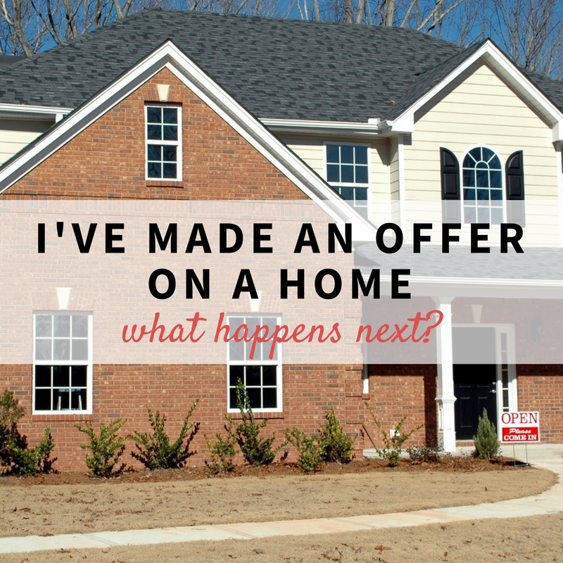 I've made an offer on a home...what happens next?