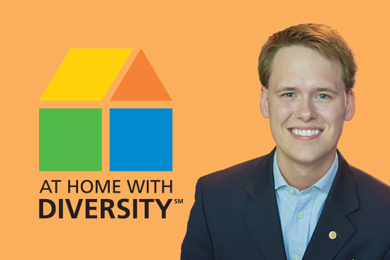Tyler Kristopeit is "At Home with Diversity"