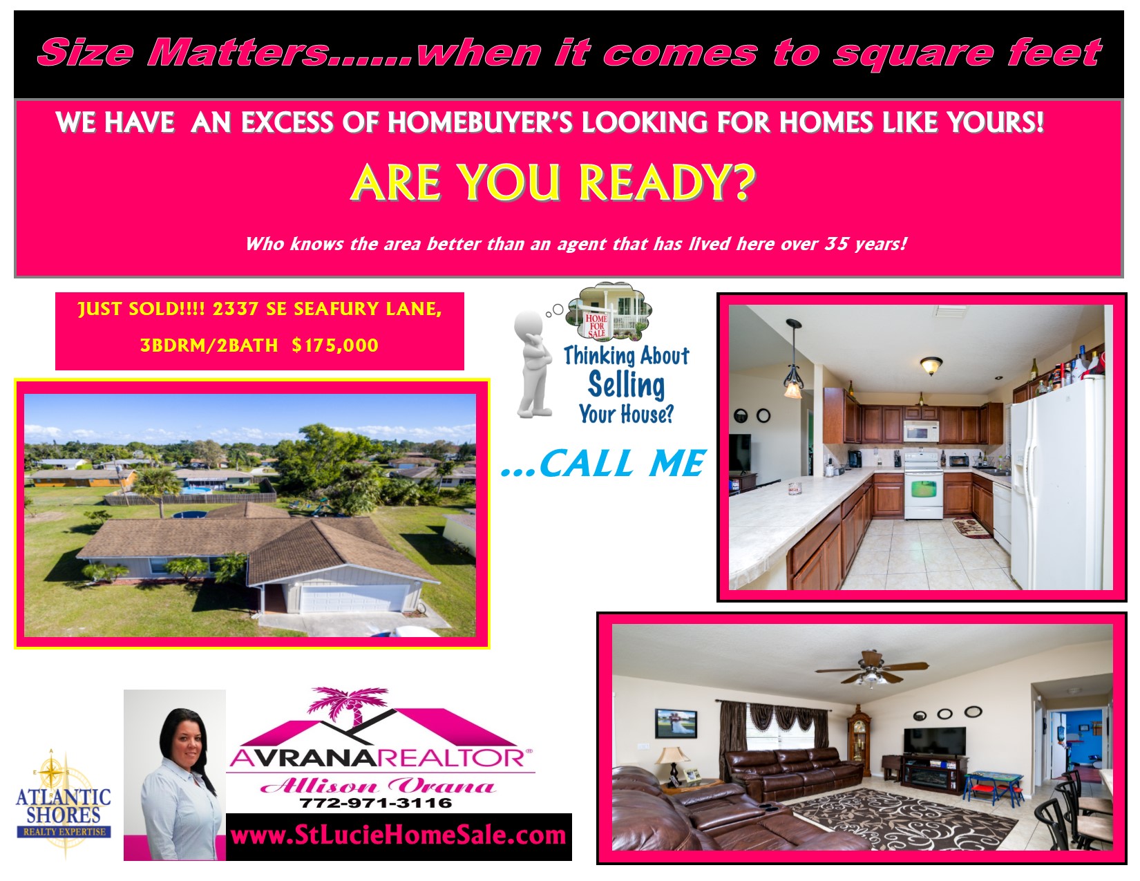 2337 SE SEAFURY LANE, PORT ST LUCIE FLORIDA HOME JUST SOLD