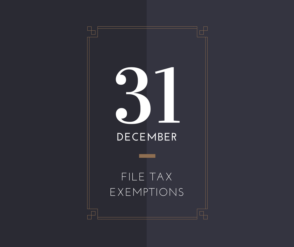 Filing Tax Exemptions in Central Indiana