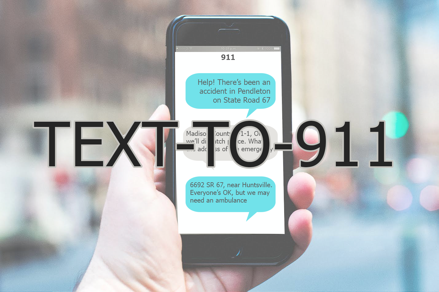 Text-to-911 is Live Across Indiana