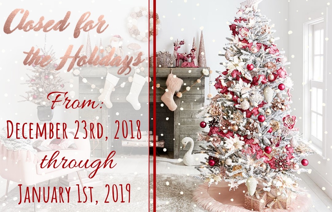 Closed for the Holidays