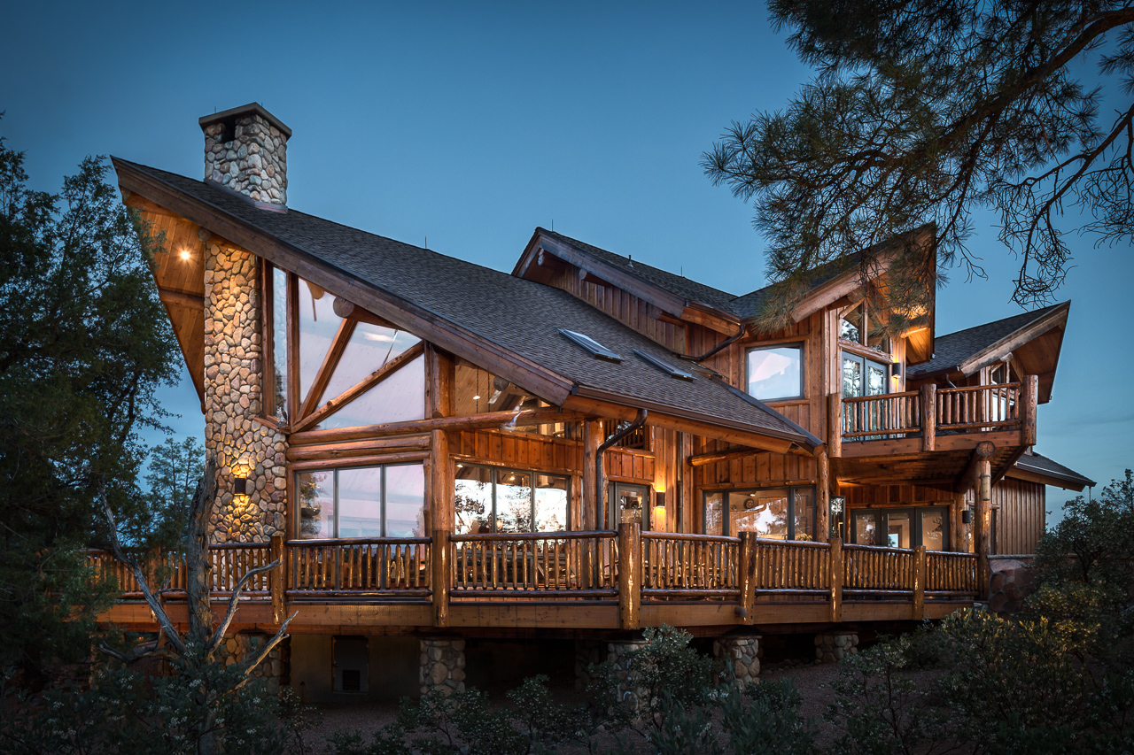 Chaparral Pines Beautiful Mountain Style Architecture Homes