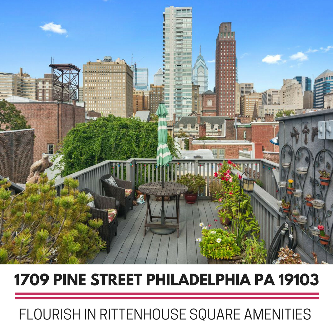 ON THE MARKET- 1709 PINE STREET