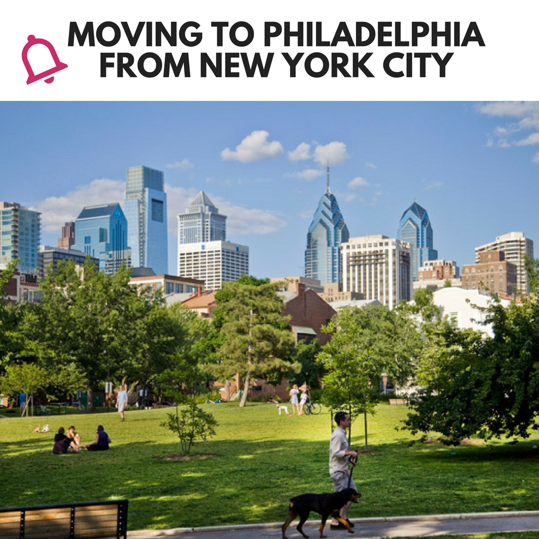 Moving to Philadelphia from New York