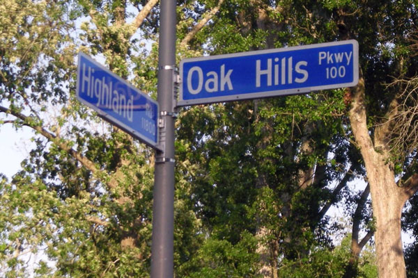 Oak Hills Park Subdivision