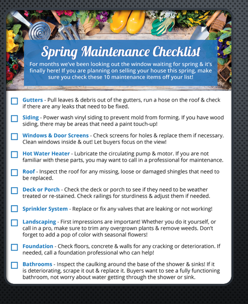 Spring Checklist