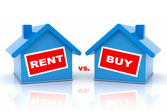 is it better to rent or buy a house 2018