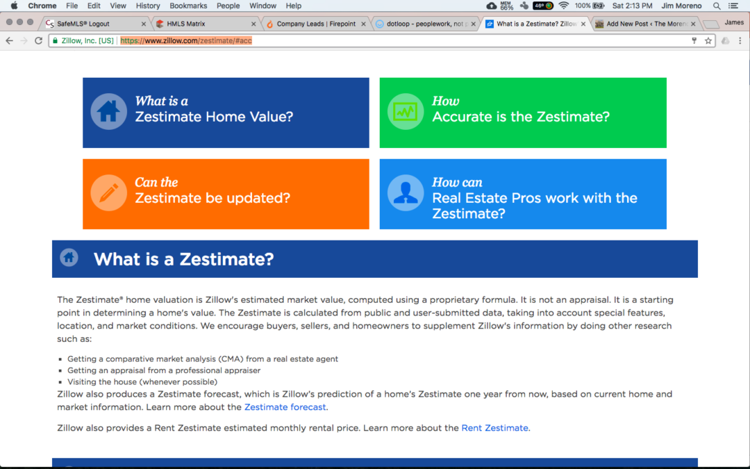 The Benefits and Shortcomings of ZILLOW