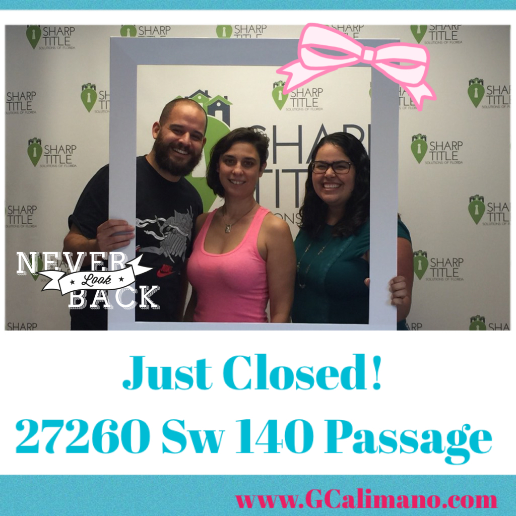 Sellers in Homestead!