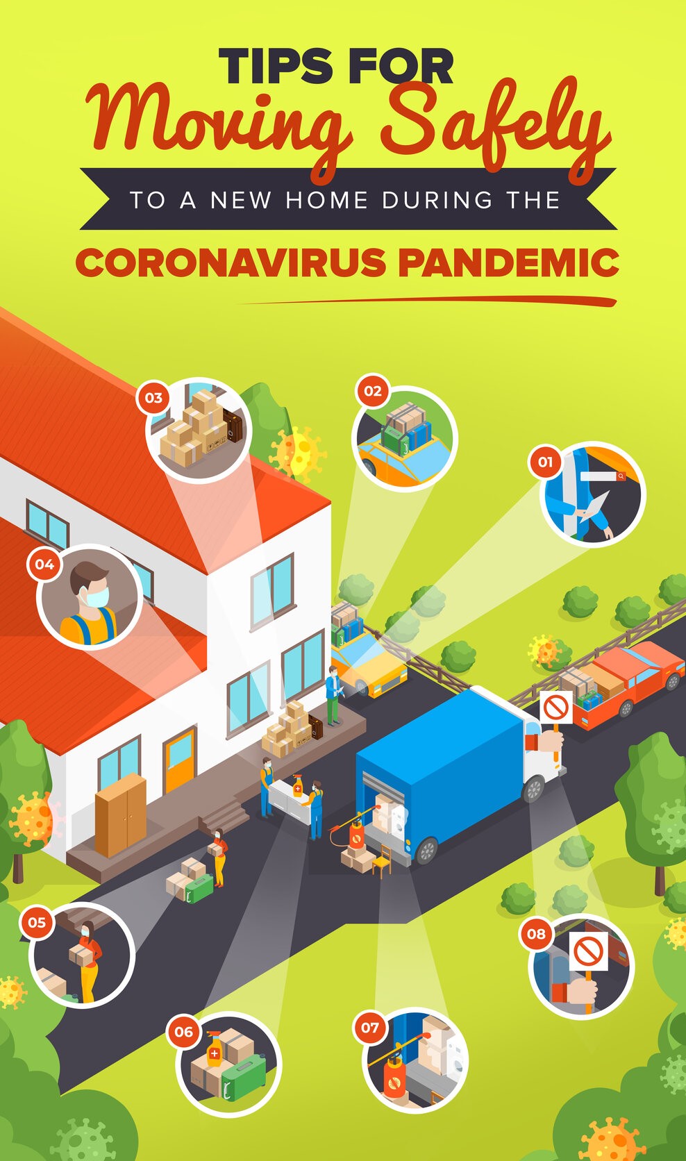Tips For Moving Safely To A New Home During The Pandemic