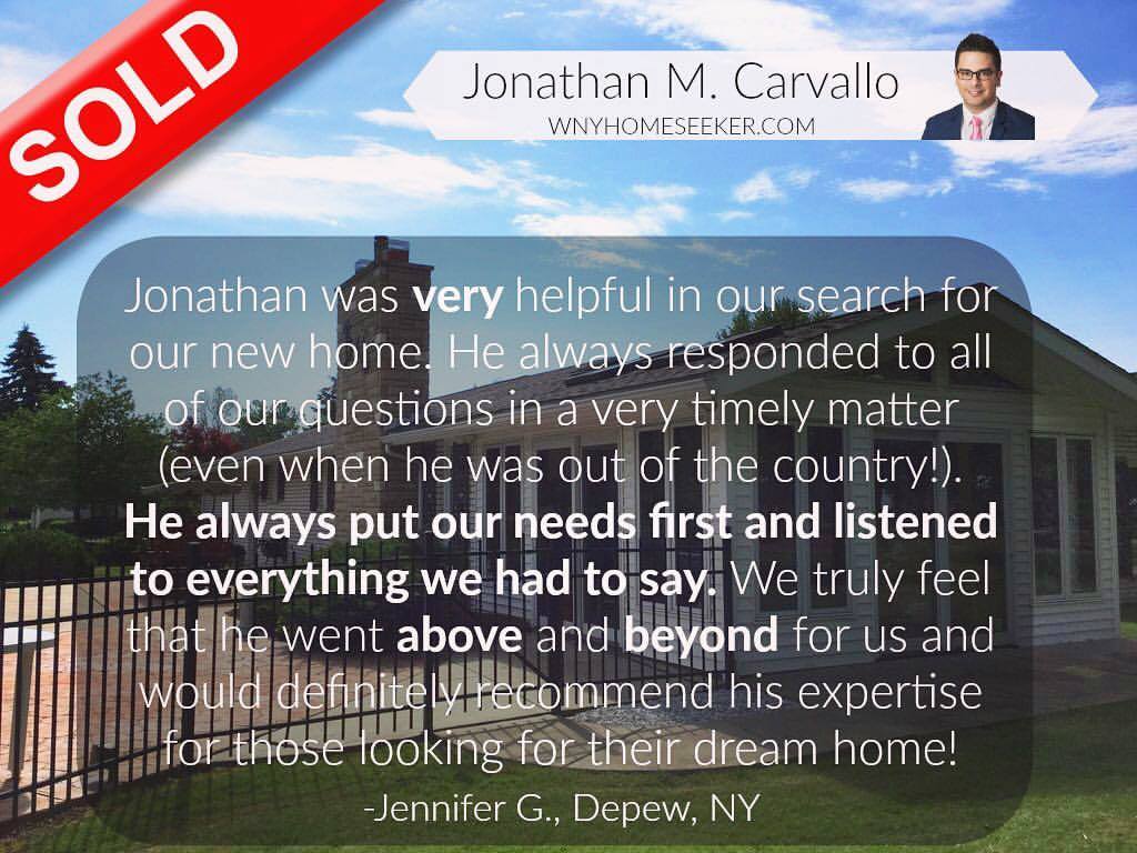 Client Testimonial – Depew, NY