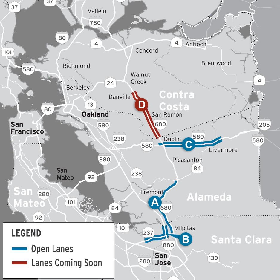 Express Lanes - Connecting Danville to 580 Corridor