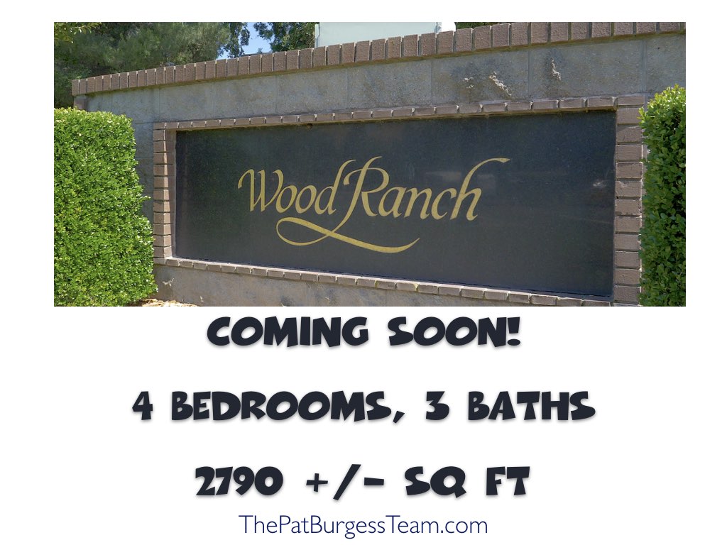 Coming Soon to Danville's Wood Ranch Neighborhood!