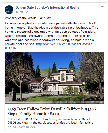 Golden Gate Sotheby's International - Property of the Week!