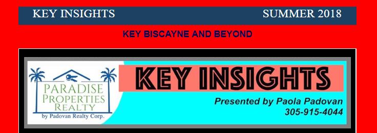 Key Insights Newsletter BIG SUMMER Issue!!!