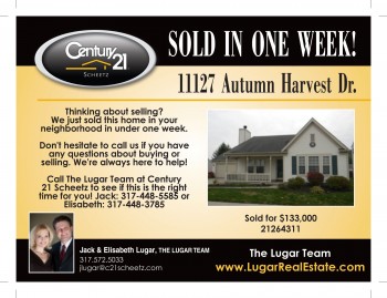 Sold in One Week!