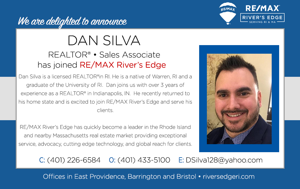 Welcome Dan Silva, REALTOR® to RE/MAX River's Edge