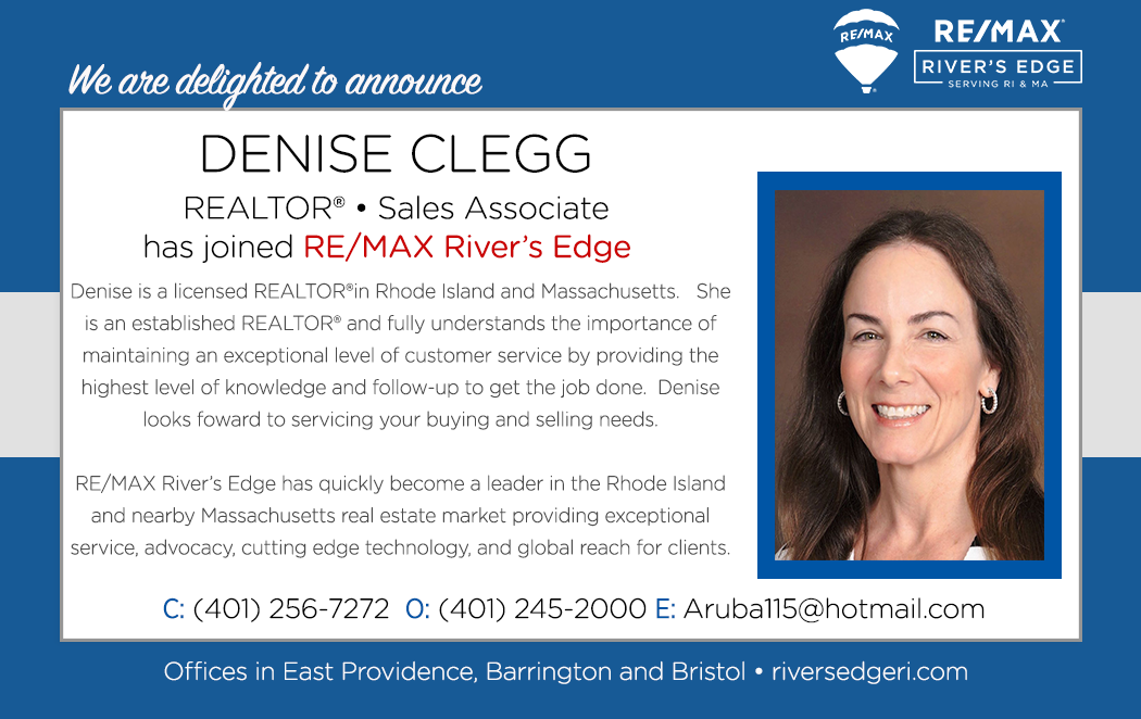 Welcome Denise Clegg, REALTOR® RE/MAX River's Edge!