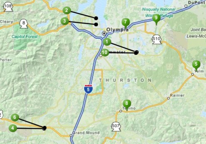 TOP 10 PROPERTIES IN THURSTON COUNTY UNDER $150,000