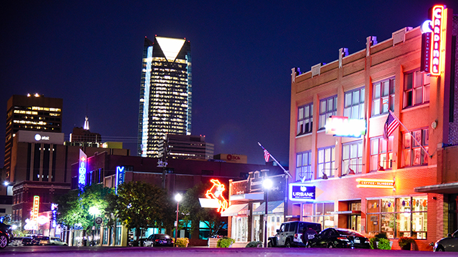 Oklahoma's Broadway Lights