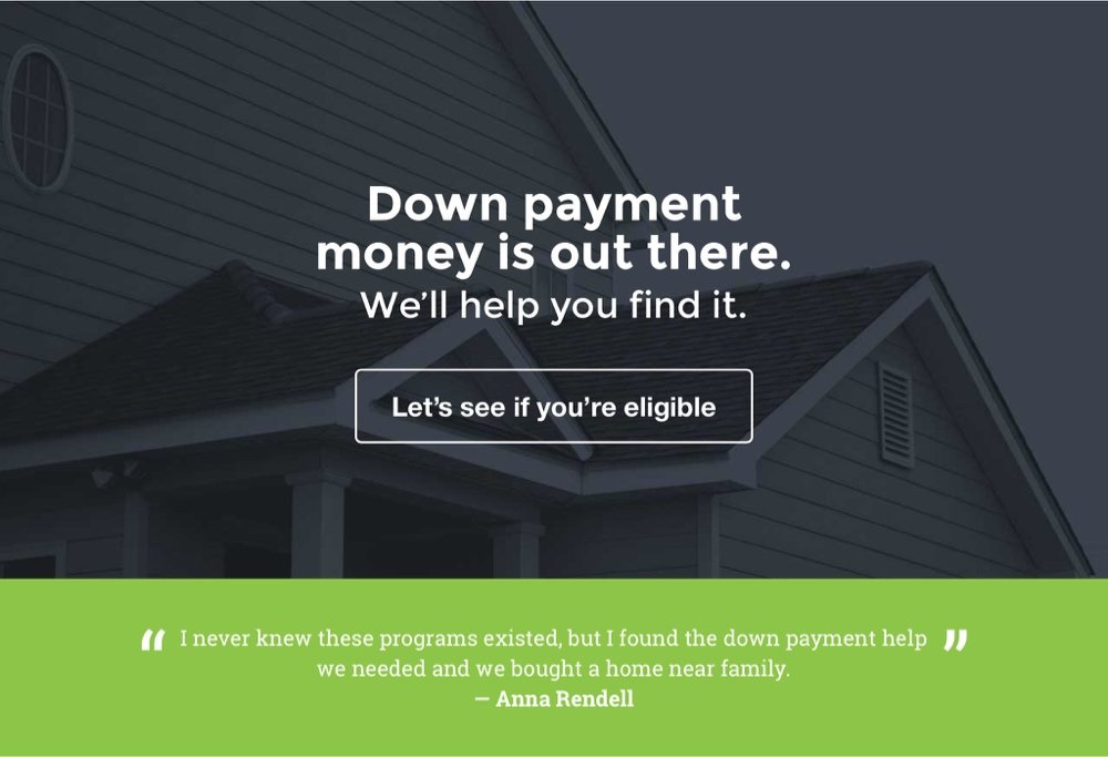 Worried about the down payment for your next home?