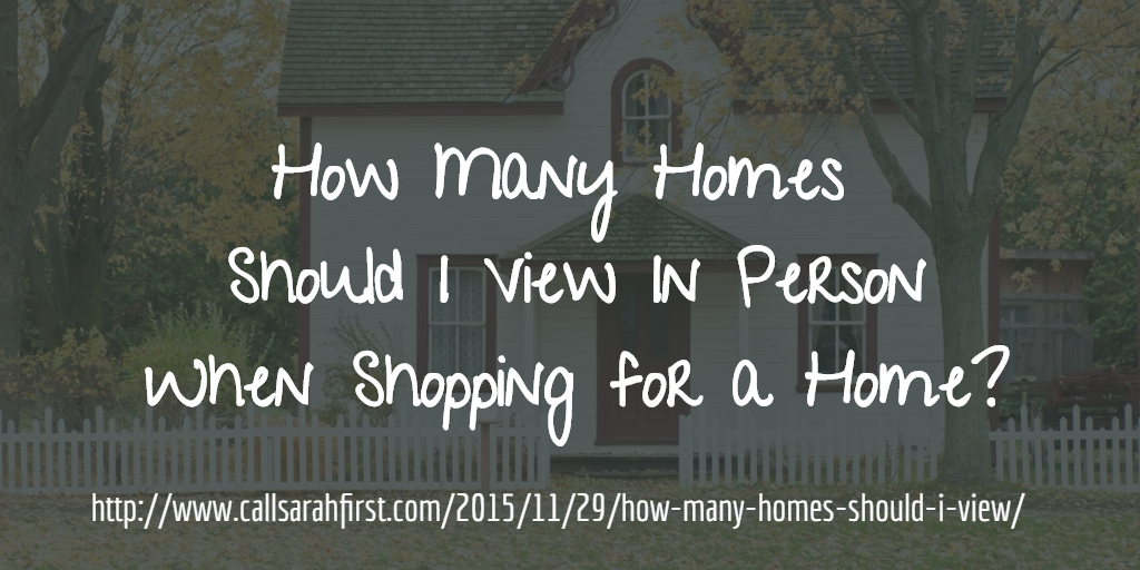 How Many Homes Should I View?