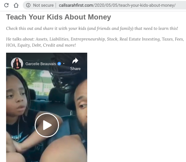 Teach Your Kids About Money