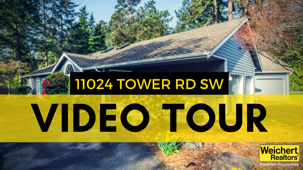 11024 Tower Rd SW (VIDEO TOUR) #NewListing #LakewoodWA