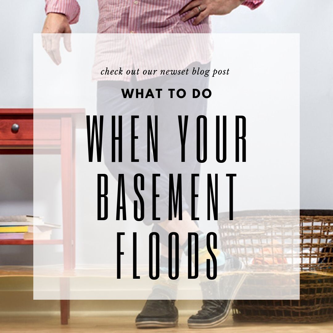 What to do when your basement floods