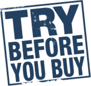 Image result for try it before you buy it