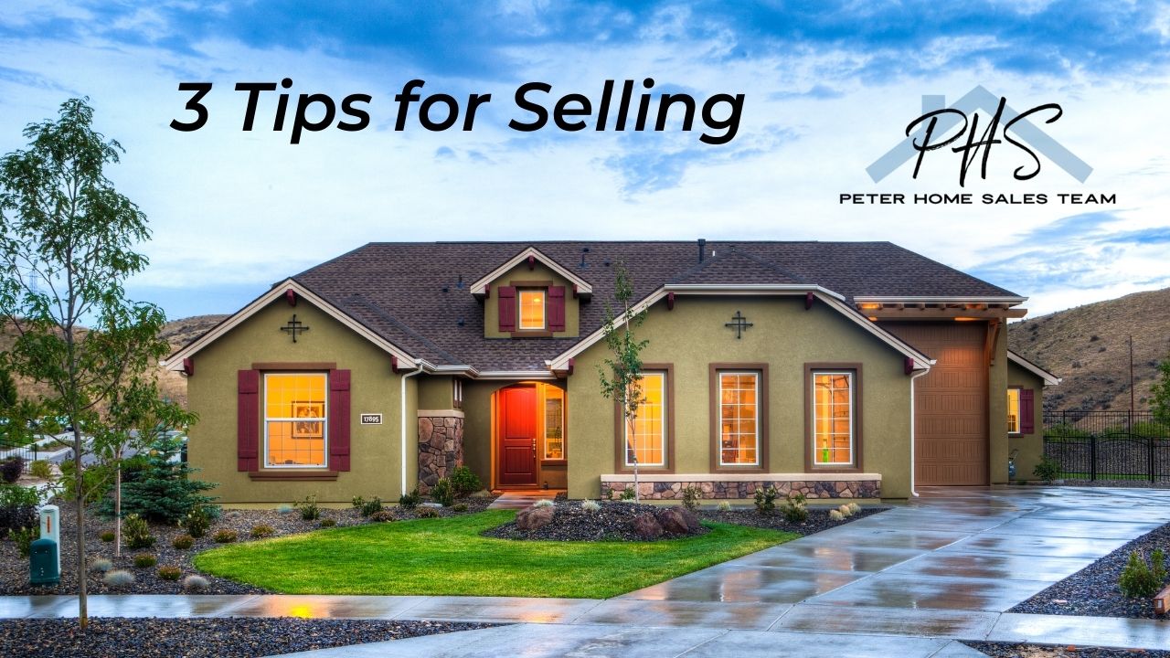 3 Tips for Selling 