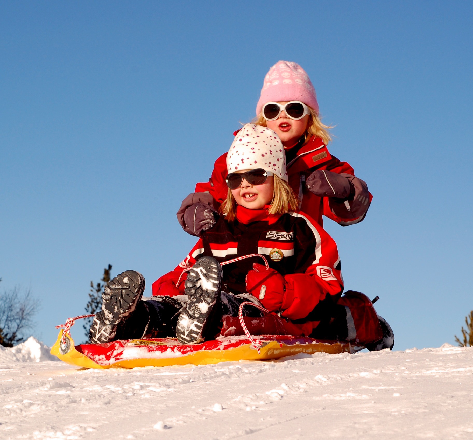 A Sledding We Will Go!
