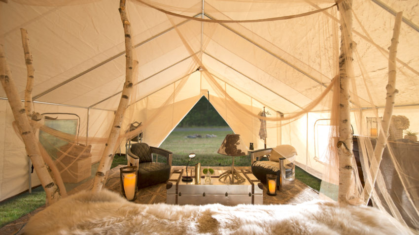 Glamping in Kennebunkport