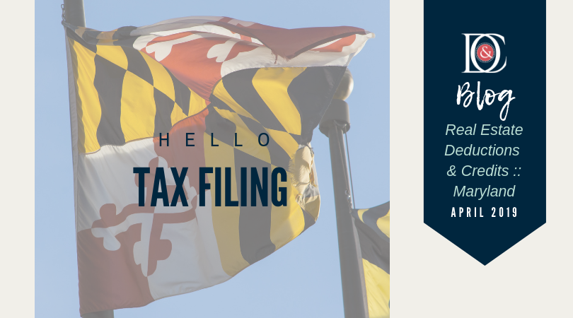 Tax Filing Deductions & Credits :: Maryland
