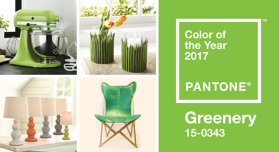 Go Green with the 2017 Color of the Year