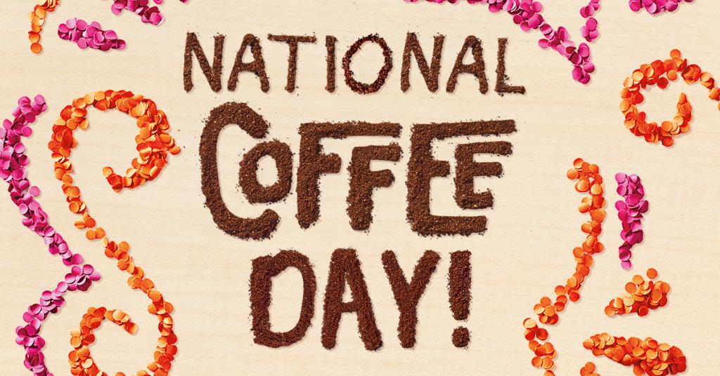 Friday September 29th is National Coffee Day!