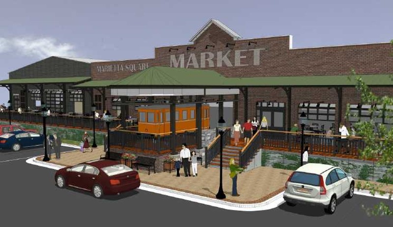 Marietta Square Market passes first step in long haul to reality