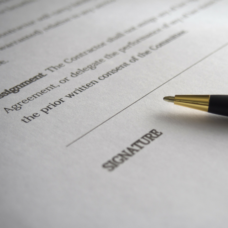 Beginners Buying Guide -Part five- Under Contract!