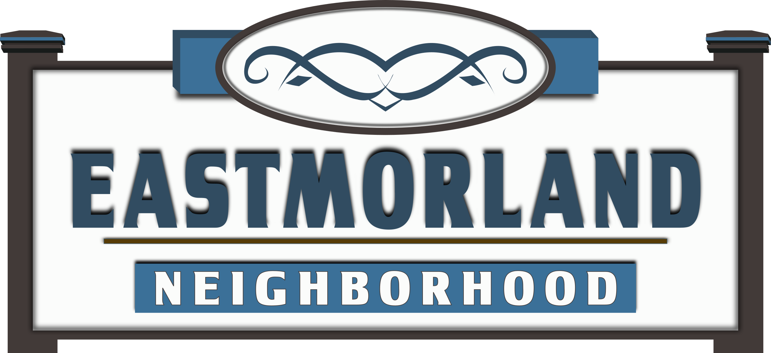 Eastmorland Neighborhood Sign
