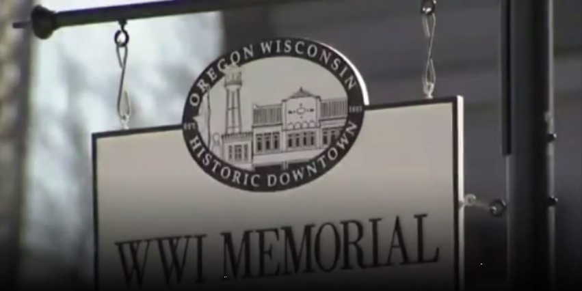 WWI Memorial Sign