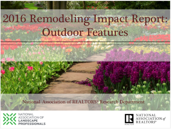 2016 OUTDOORS REMODELING IMPACT REPORT